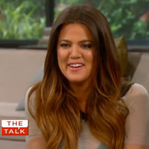 Khloe Kardashian, The Talk Khloe Kardashian, The Talk
